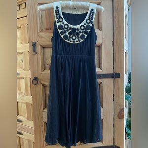 An Original Milly of New York Black Silk Dress Size 0